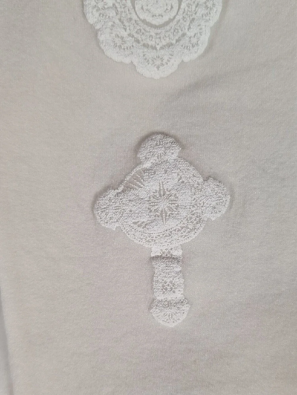 Angelic Pretty White Cross Print Tights | Holy Lolita Accessory 🤍✝️